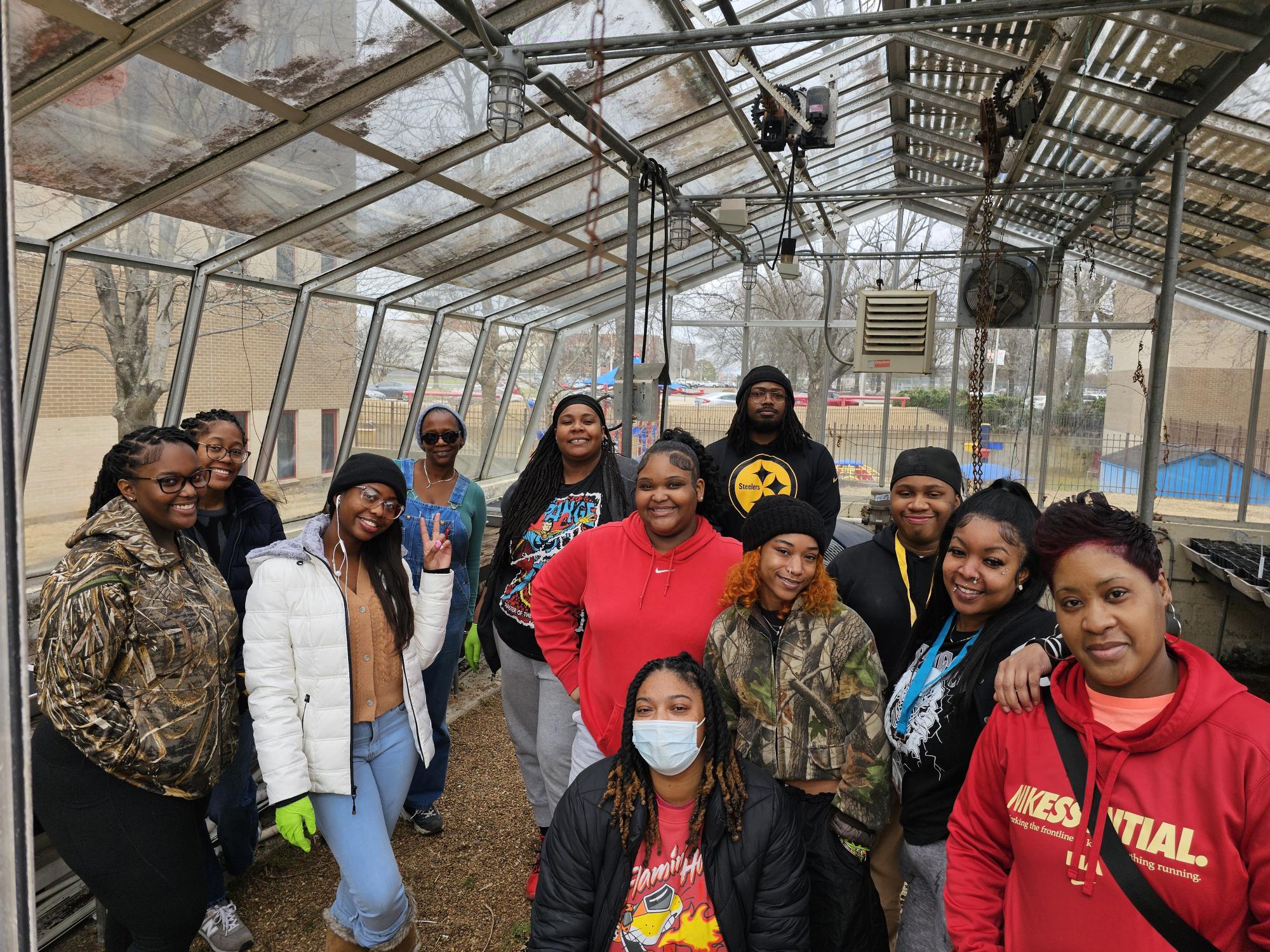 Students and Grow Saluqi Plant Future Harvest to Benefit Everbloom Farmacy