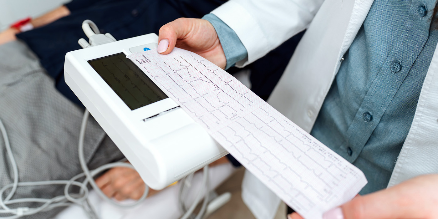 paper with ekg results